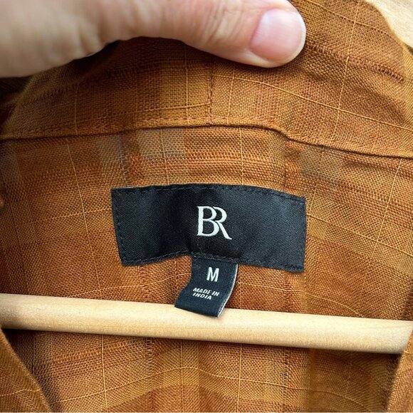 Banana Republic Laurel Linen-Cotton Top, M - Picture 7 of 8